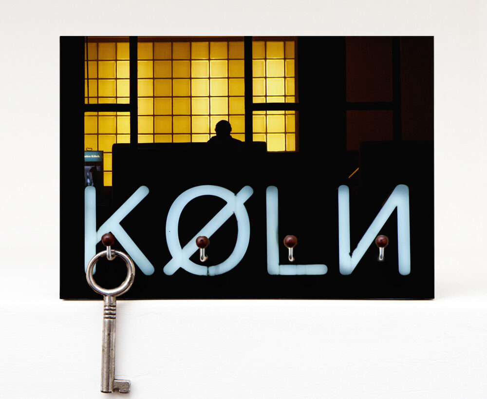 Schlüsselbrett Køln Schlüsselbrett Køln aus eigener Fotografie von Frau Plonka