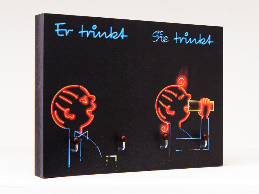 Er trinkt/Sie trinkt