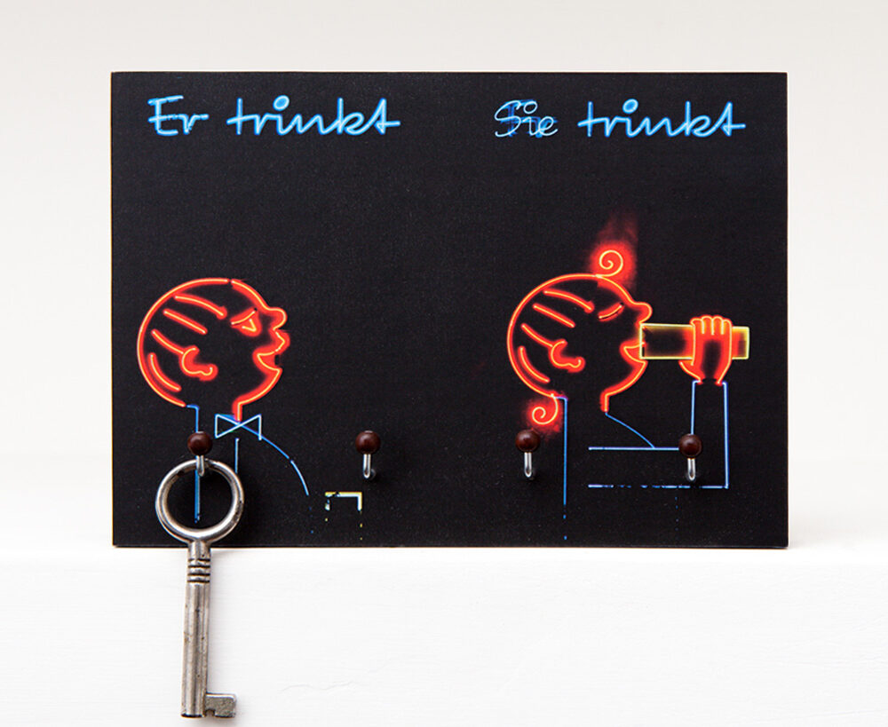 Er trinkt/Sie trinkt