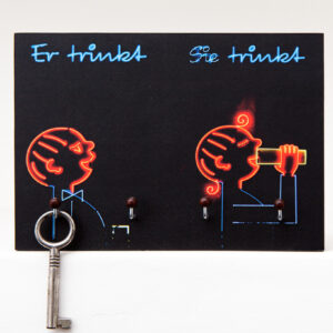 Er trinkt/Sie trinkt