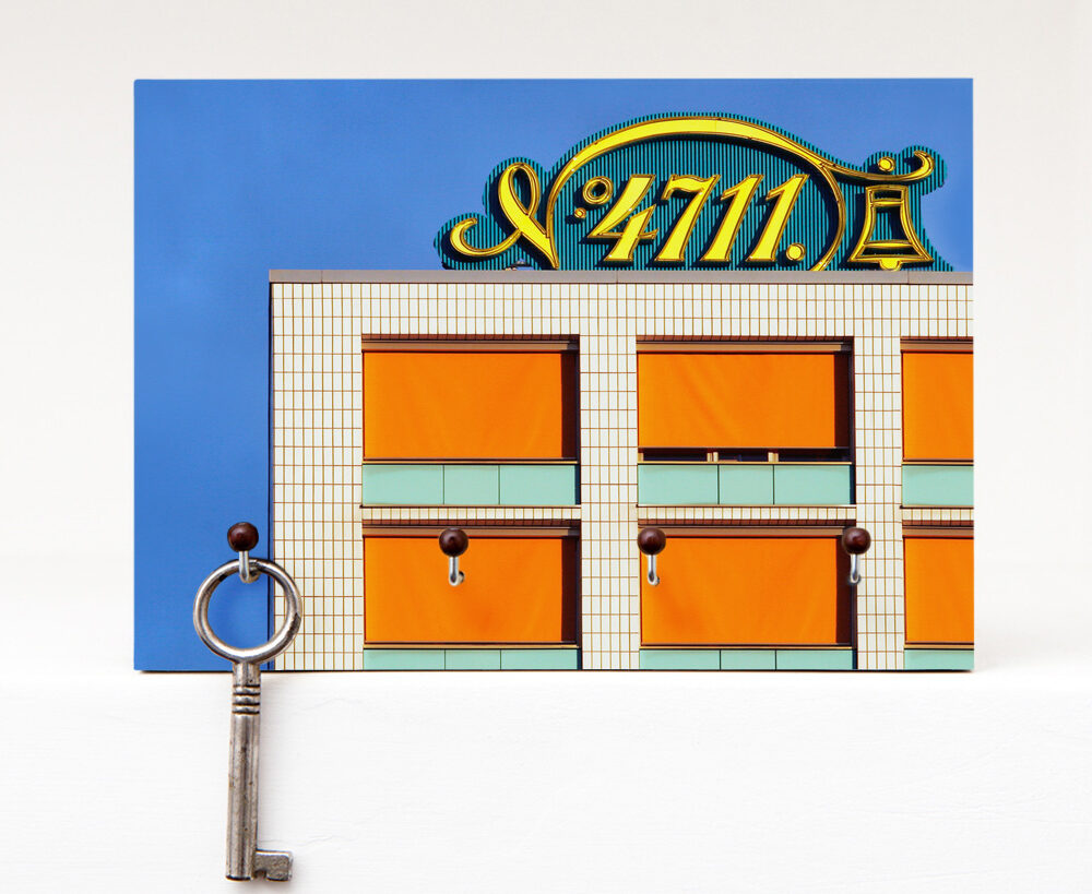 Schlüsselbrett echt kölnisch aus eigener Fotografie von Frau Plonka