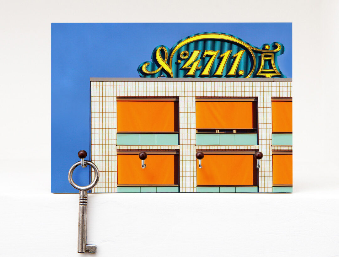 echt kölnisch Schlüsselbrett echt kölnisch aus eigener Fotografie von Frau Plonka