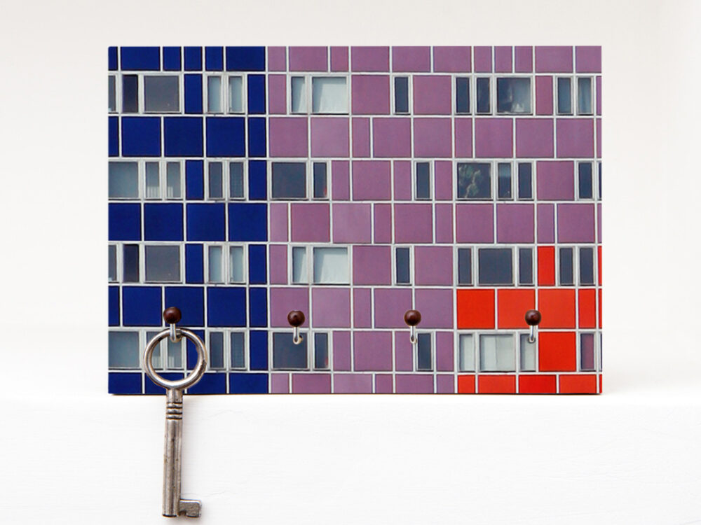 Schlüsselbrett Herkules Kachel aus eigener Fotografie von Frau Plonka