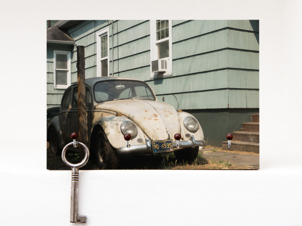 Schlüsselbrett Käfer aus eigener Fotografie von Frau Plonka