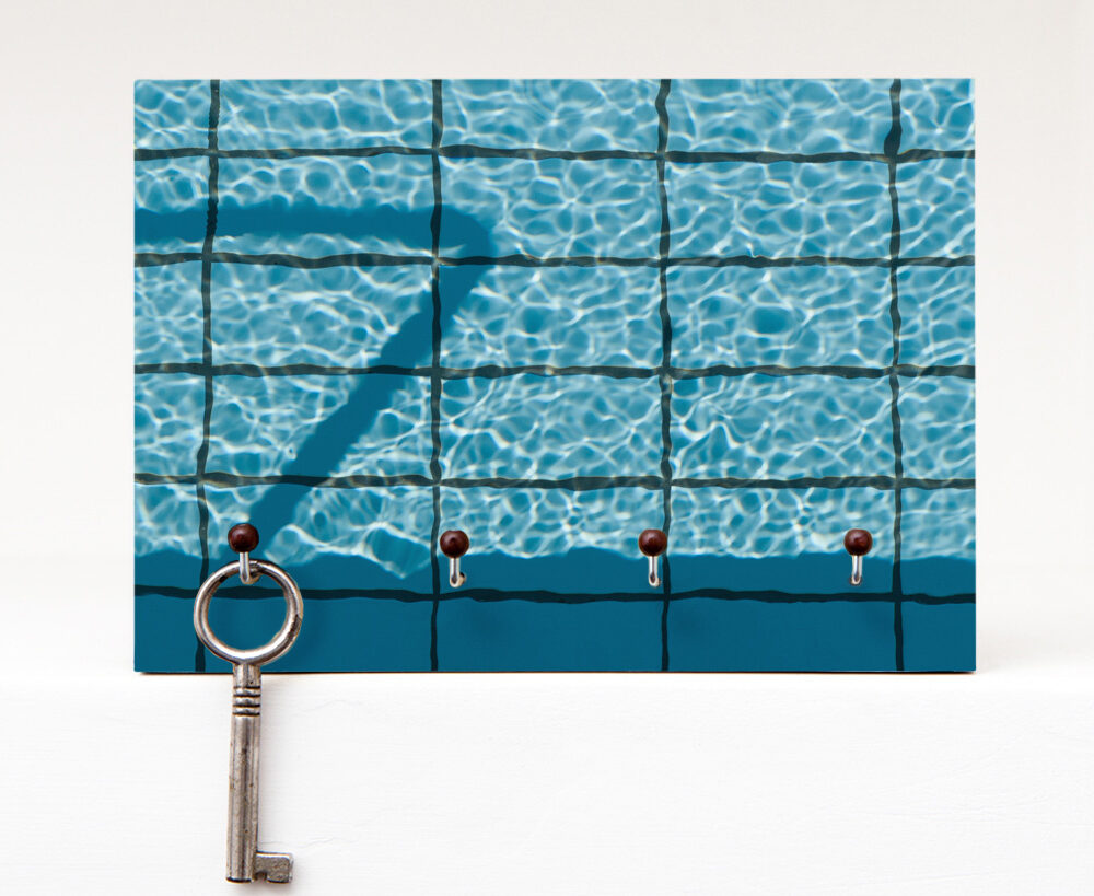 schlüsselbrett Pool Schlüsselbrett Pool aus eigener Fotografie von Frau Plonka