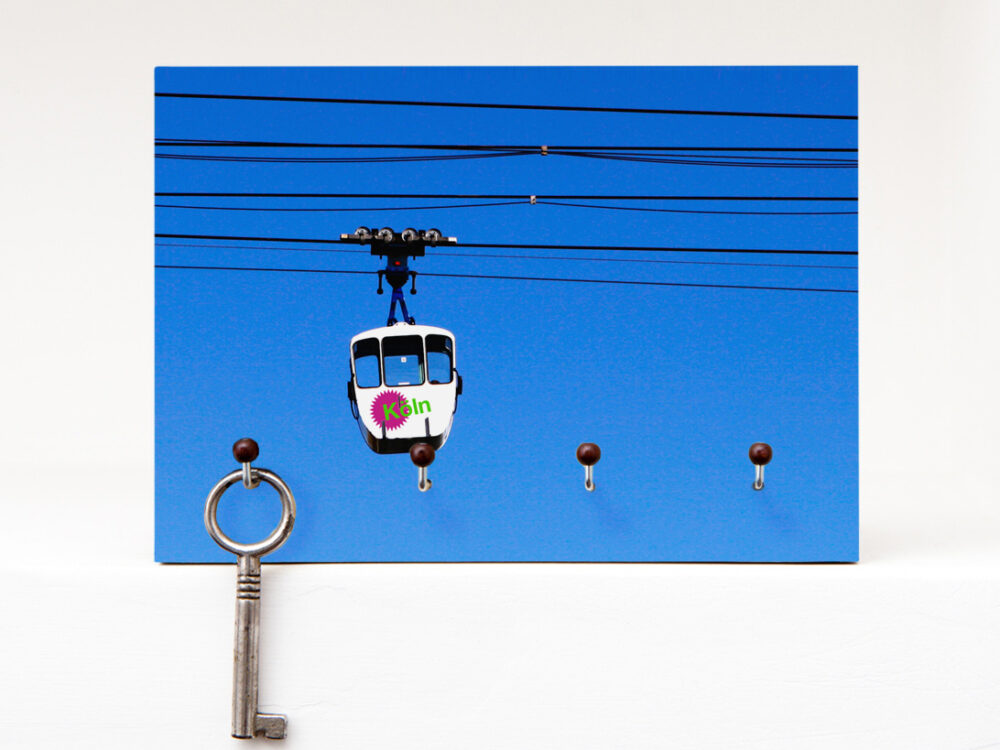 seilbahn köln Schlüsselbrett Seilbahn Köln aus eigener Fotografie von Frau Plonka