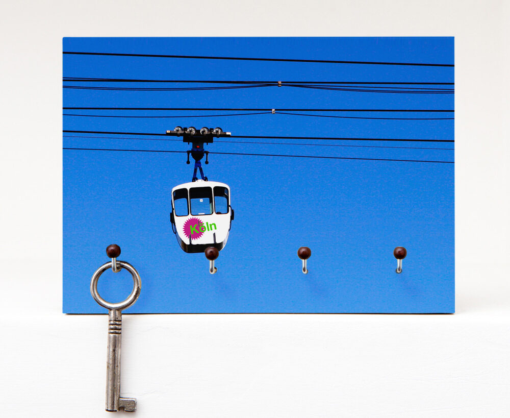 seilbahn köln Schlüsselbrett Seilbahn Köln aus eigener Fotografie von Frau Plonka