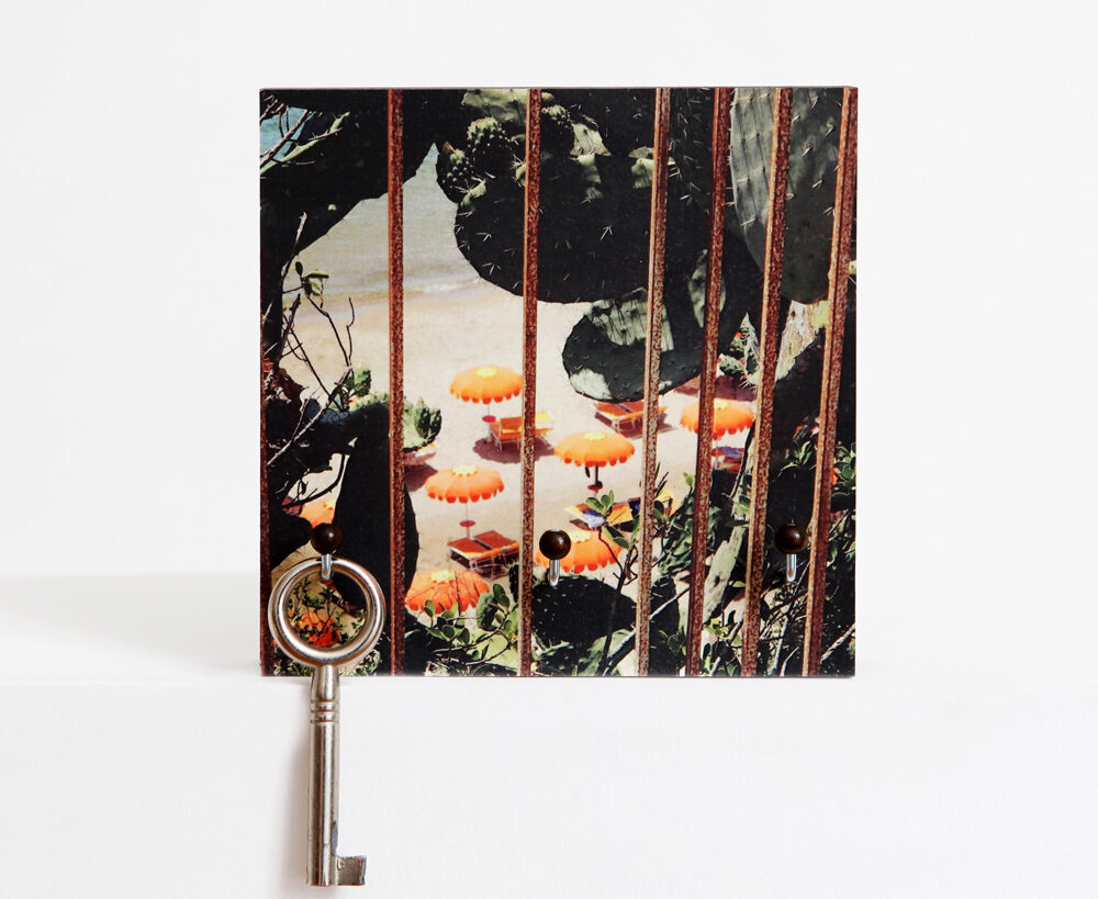 Schlüsselbrett Capri aus eigener Fotografie von Frau Plonka