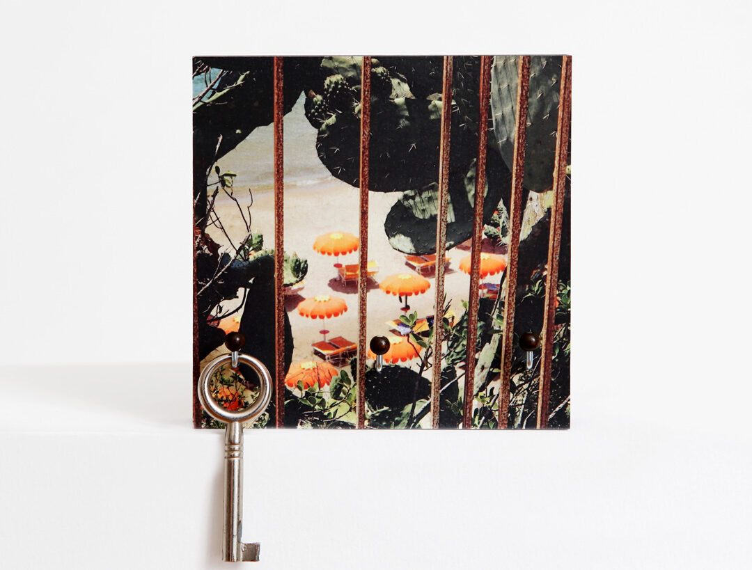 Schlüsselbrett Capri aus eigener Fotografie von Frau Plonka