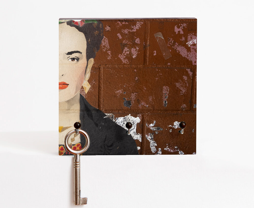 Schlüsselbrett Frau F Schlüsselbrett Frau F aus eigener Fotografie von Frau Plonka