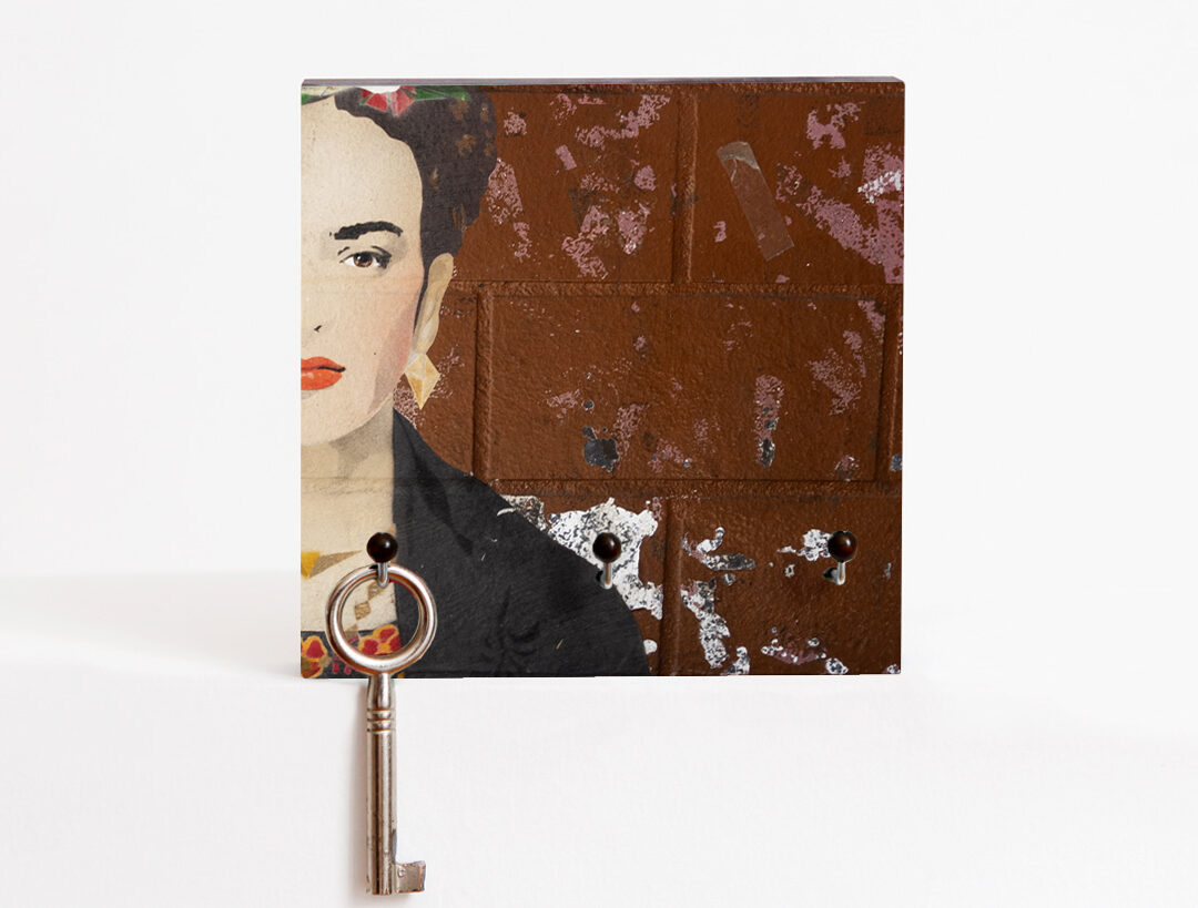 Schlüsselbrett Frau F Schlüsselbrett Frau F aus eigener Fotografie von Frau Plonka