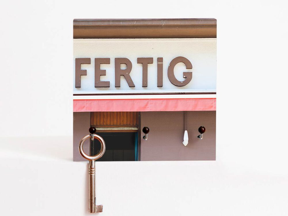 Schlüsselbrett Fertig aus eigener Fotografie von Frau Plonka