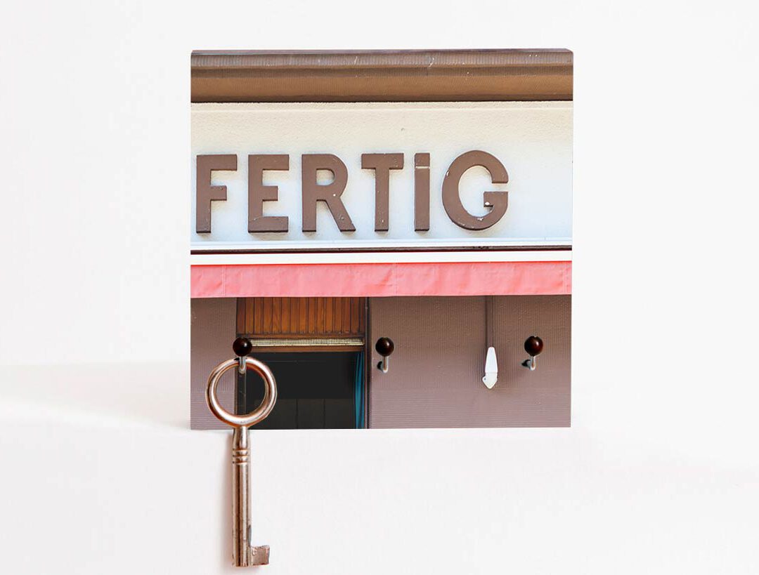 Schlüsselbrett Fertig aus eigener Fotografie von Frau Plonka