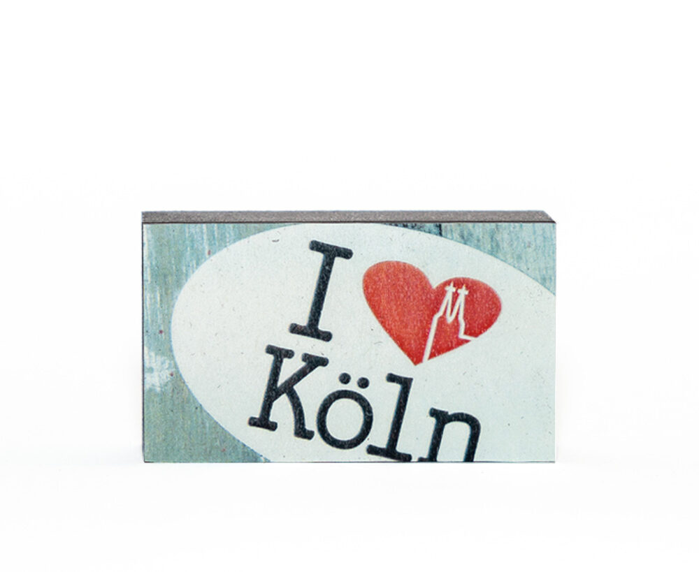 i love koeln Köln minibild mit Herz Motiv aus eigener Fotografie