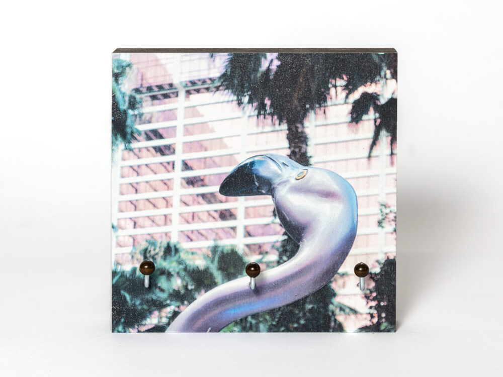 Schlüsselbrett Flamingo Schlüsselbrett Flamingo aus eigener Fotografie von Frau Plonka