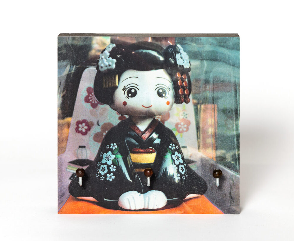 Schlüsselbrett Glücksfee aus eigener Fotografie von Frau Plonka