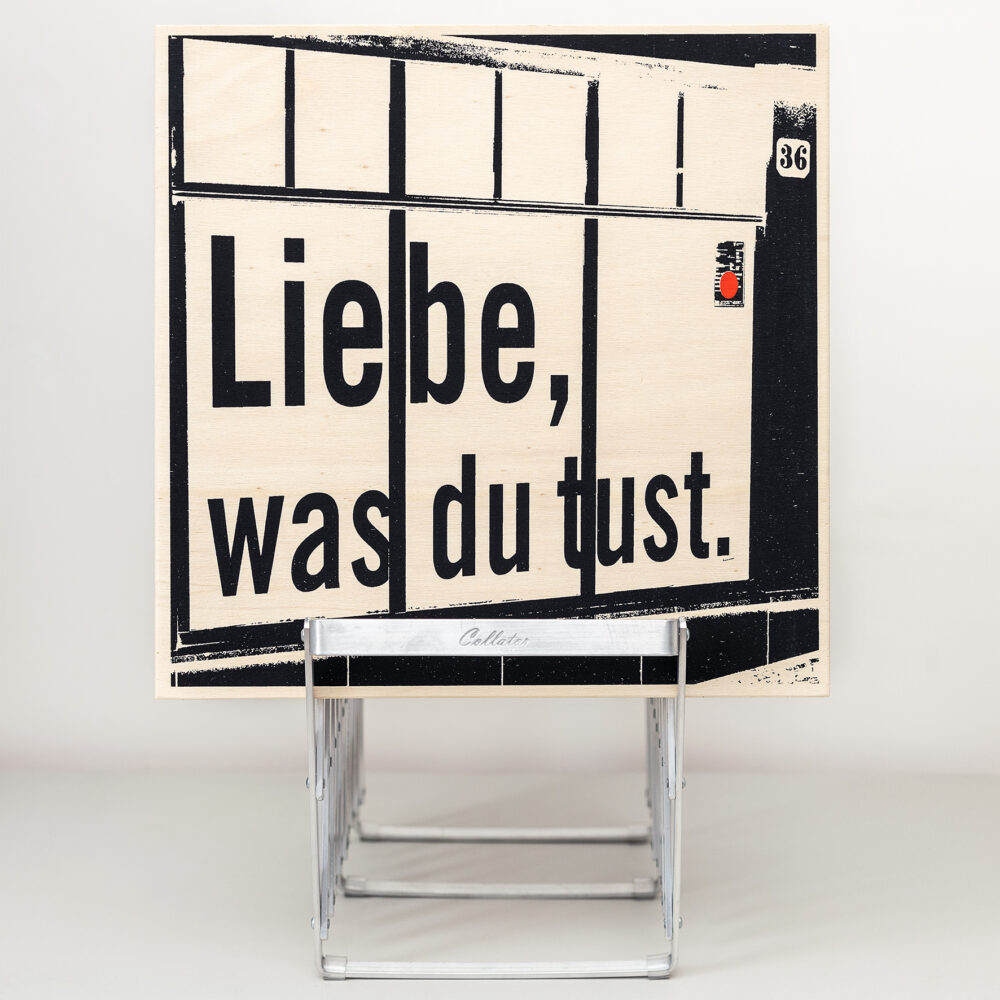 Alltagsphilosophie - Liebe was - monochrom