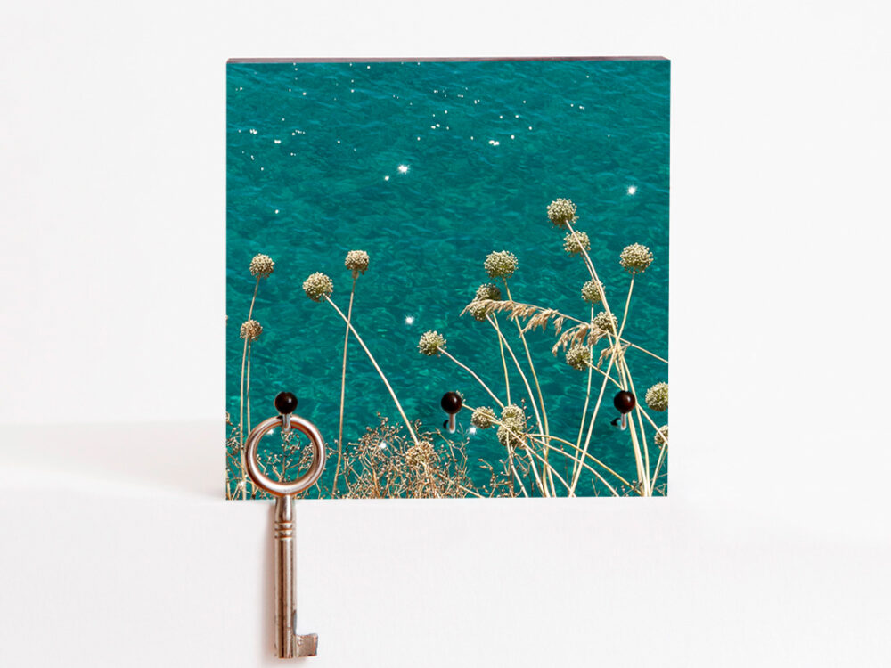 Schlüsselbrett Azzurro Schlüsselbrett Azzurro Fotografie handgemacht von Frau Plonka