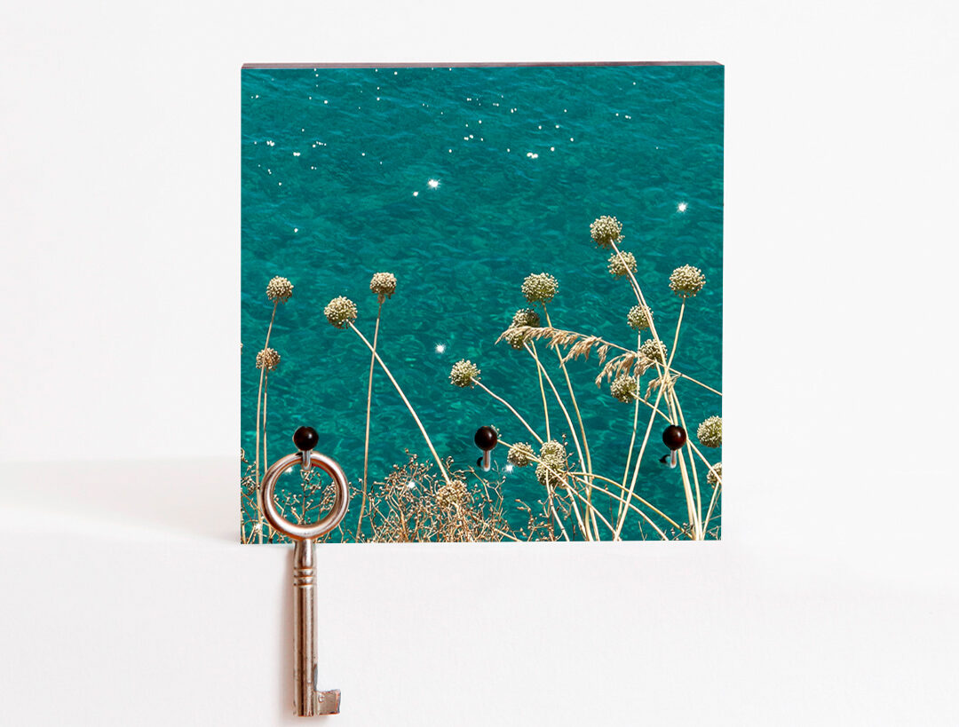 Schlüsselbrett Azzurro Schlüsselbrett Azzurro Fotografie handgemacht von Frau Plonka