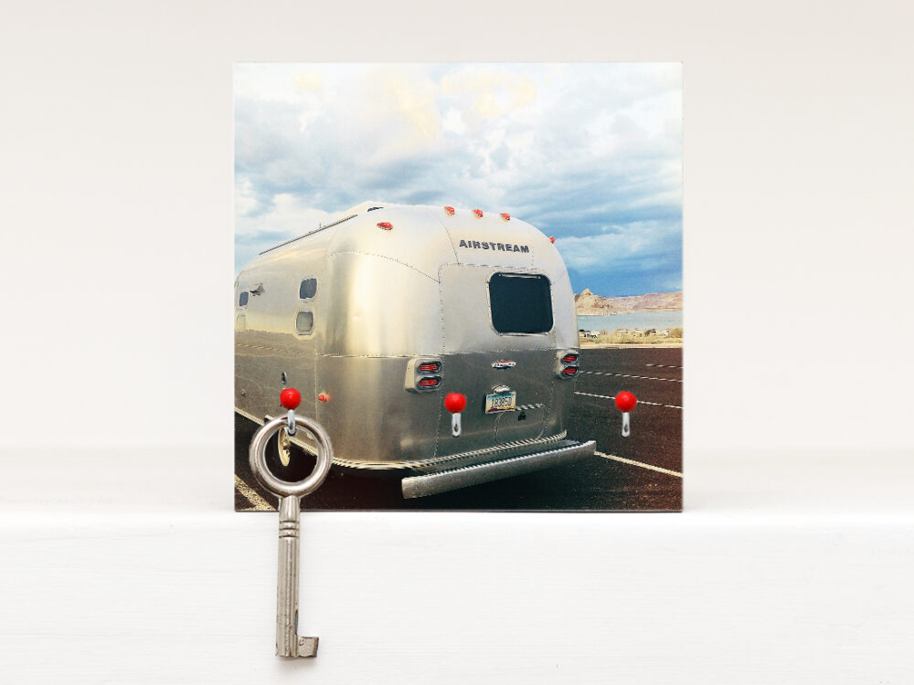 Schlüsselbrett Camper Fotografie handgemacht von Frau Plonka