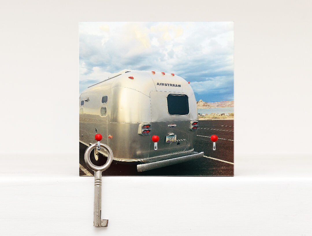 Schlüsselbrett Camper Fotografie handgemacht von Frau Plonka