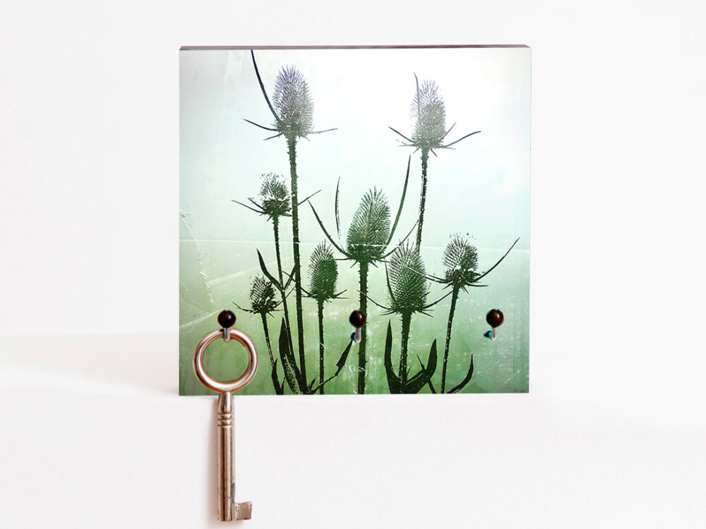 Schlüsselbrett Karde Fotografie handgemacht von Frau Plonka