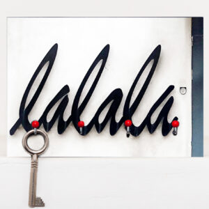 Schlüsselbrett Lalala Fotografie handgemacht von Frau Plonka
