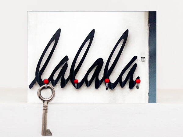 Schlüsselbrett Lalala Fotografie handgemacht von Frau Plonka