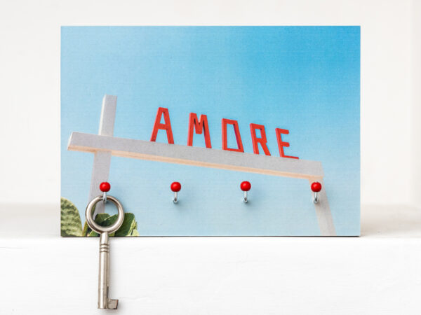 Schlüsselbrett Amore Fotografie handgemacht von Frau Plonka