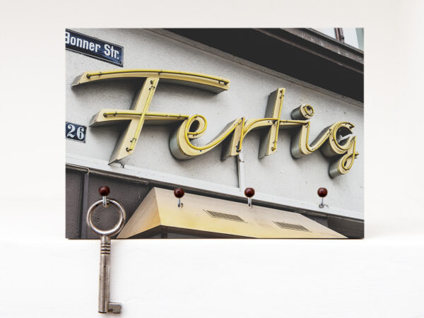 Schlüsselbrett fertig 2 Fotografie handgemacht von Frau Plonka