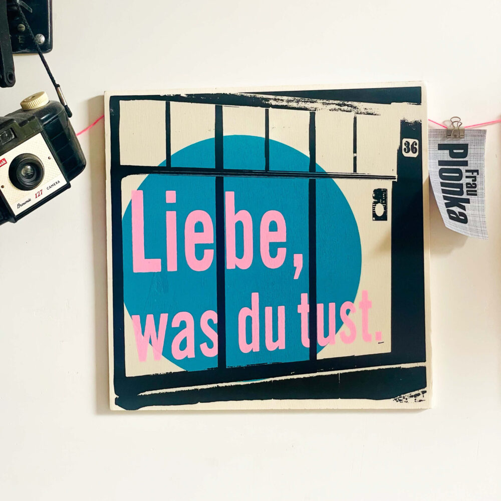 Alltagsphilosophie - Liebe was - rosa/blau