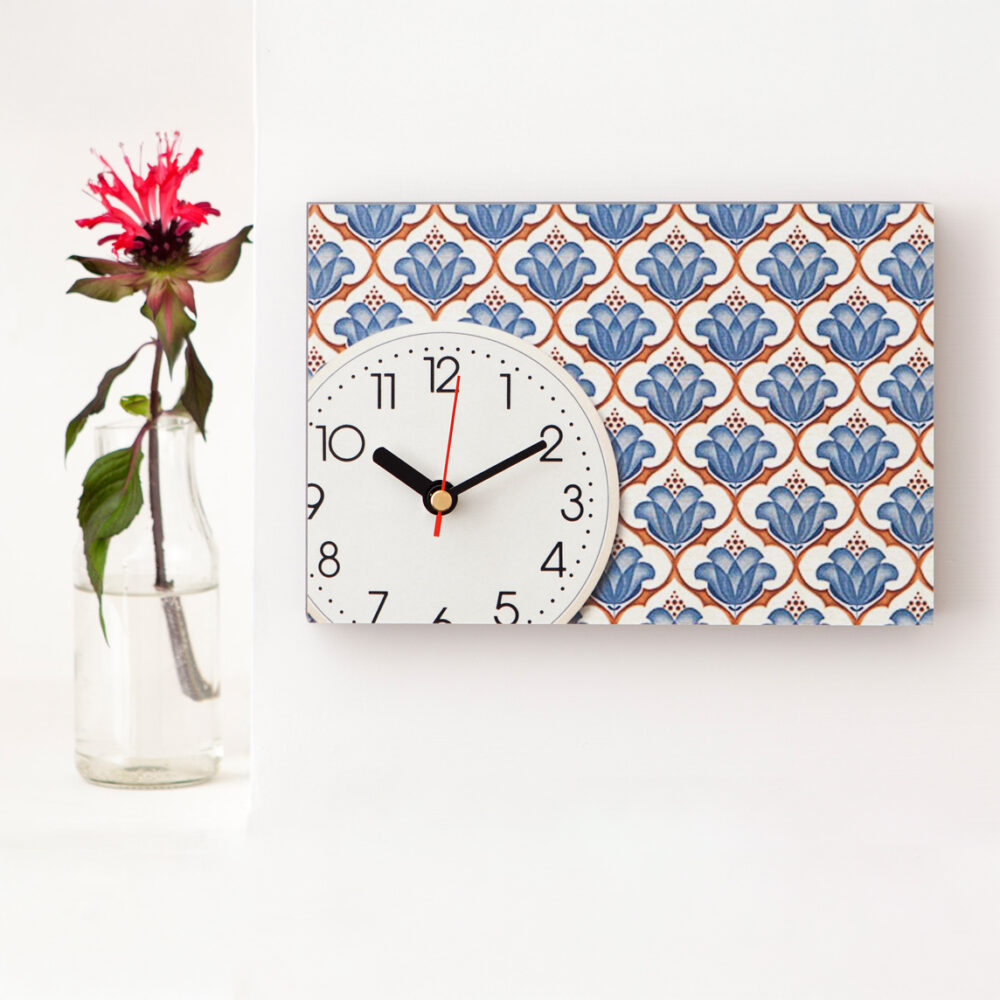 wanduhr-weiss-d-frau-plonka Wanduhr weiss D aus eigener Fotografie | Frau Plonka