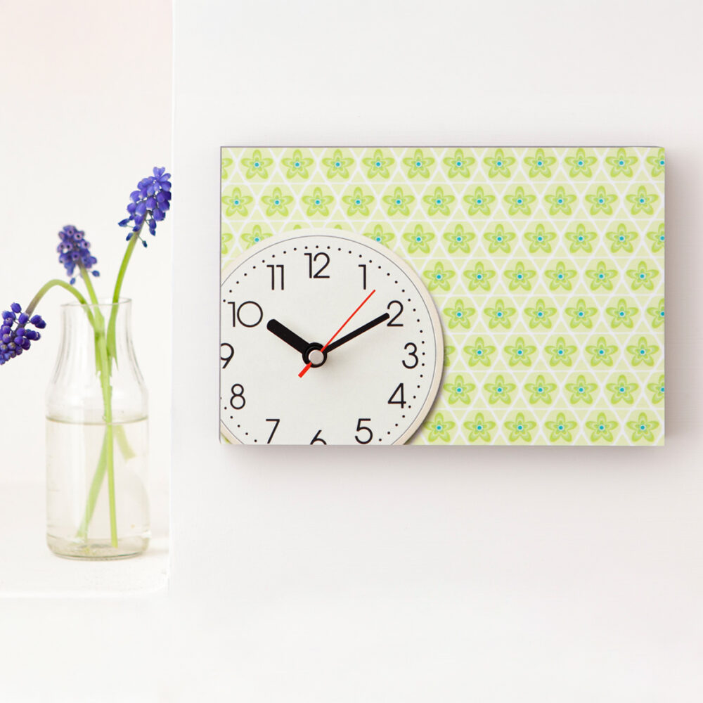 wanduhr-weiss.B-frau-plonka Wanduhr weiss B aus eigener Fotografie | Frau Plonka