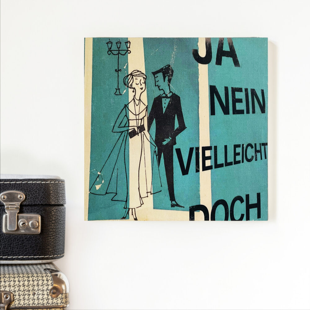 Ein wunderschönes Geschenk für eine Hochzeit. Mann und Frau